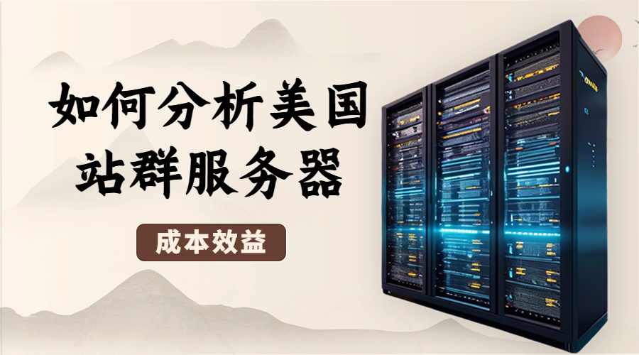 如何分析美国站群服务器的成本效益?