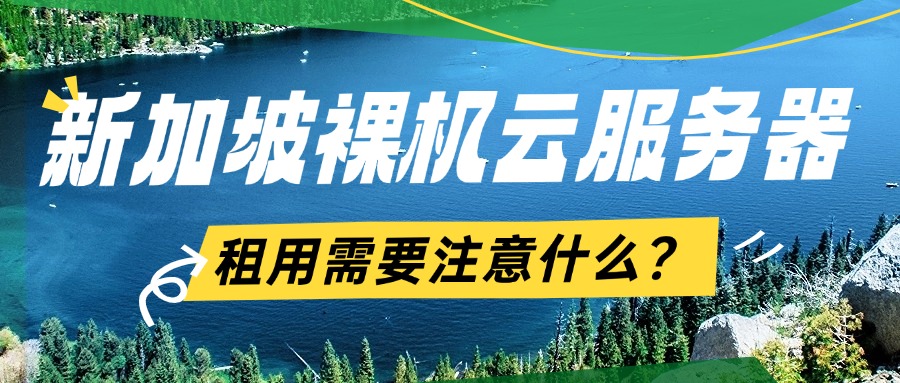 新加坡裸机云服务器租用需要注意什么?