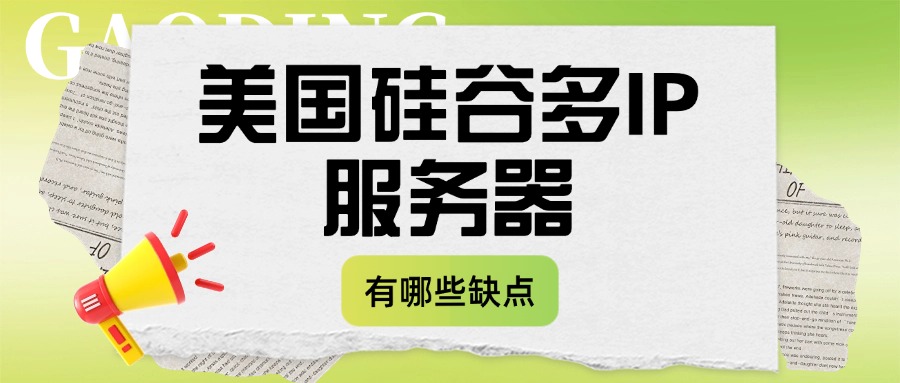 美国硅谷多IP服务器有哪些缺点