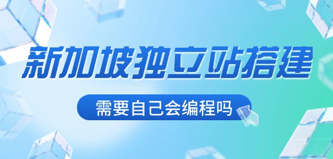 新加坡独立站搭建需要自己会编程吗