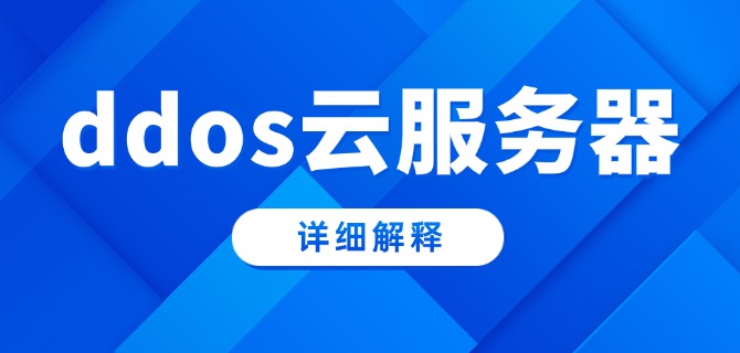 ddos云服务器详细解释