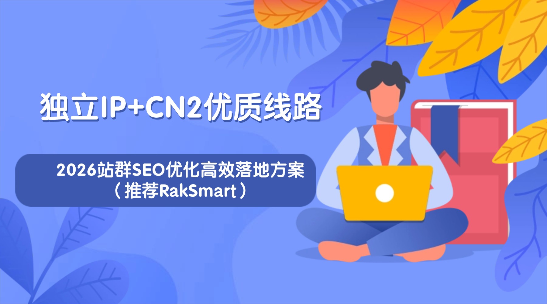 独立IP+CN2优质线路 2026站群SEO优化高效落地方案（推荐RakSmart）