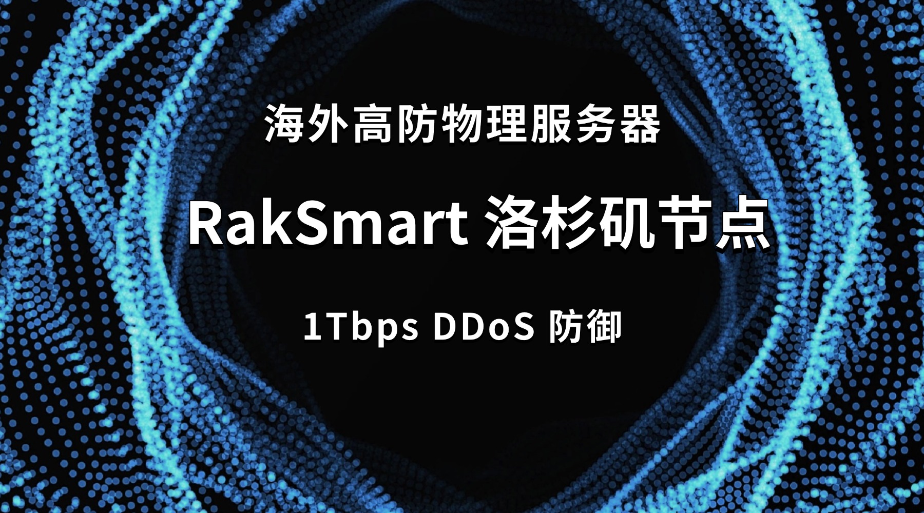 海外高防物理服务器 RakSmart 洛杉矶节点 1Tbps DDoS 防御