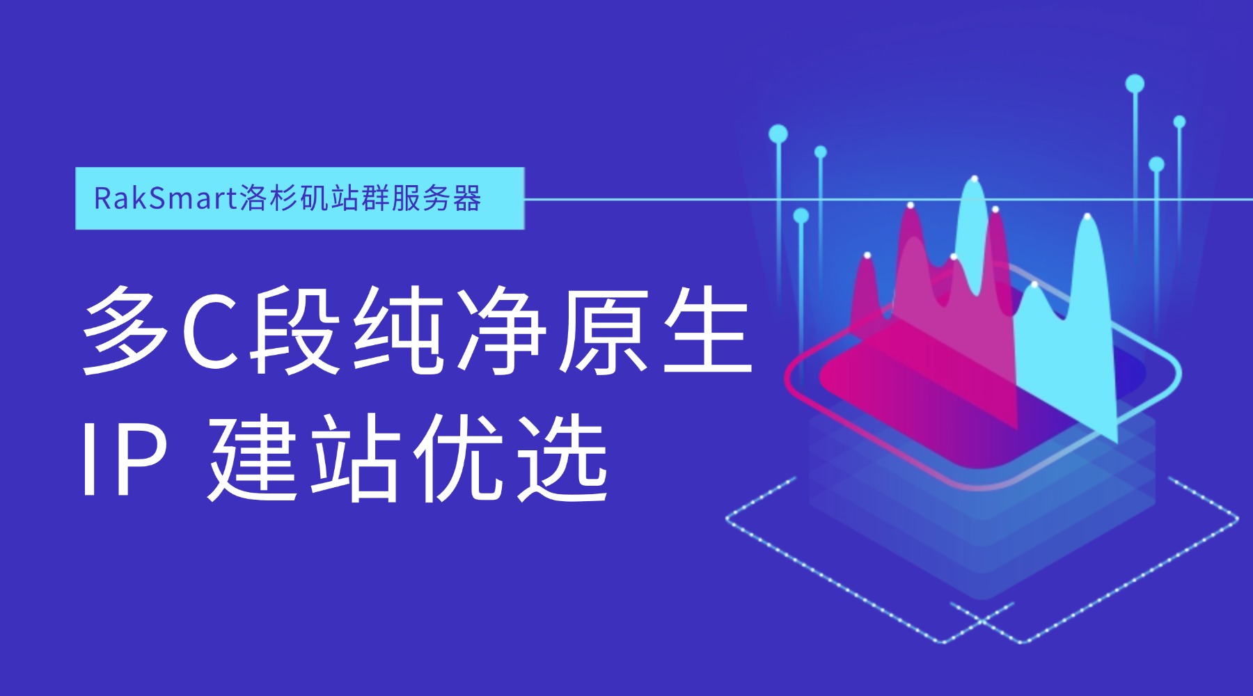 RakSmart洛杉矶站群服务器 多C段纯净原生IP 建站优选