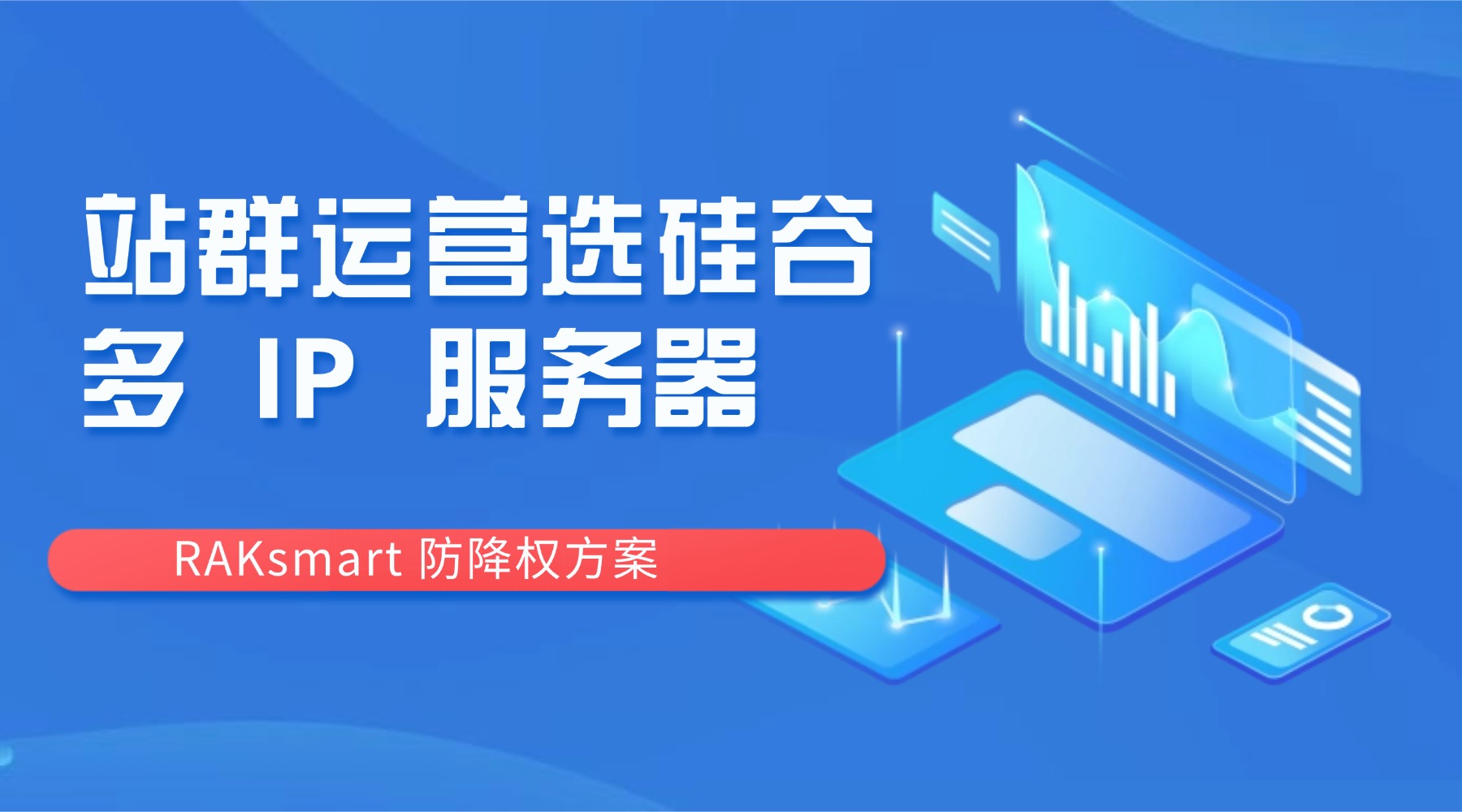 站群运营选硅谷多 IP 服务器 RAKsmart 防降权方案