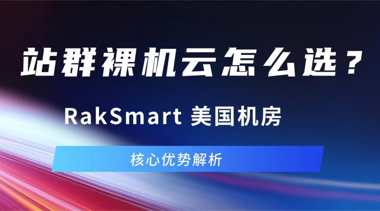 站群裸机云怎么选？RakSmart 美国机房核心优势解析