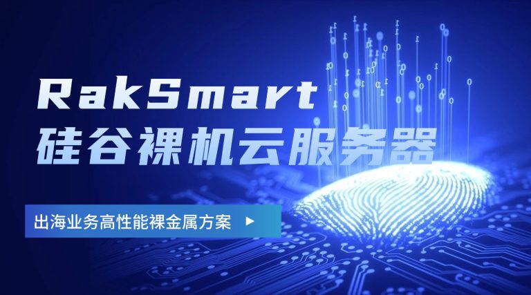 RakSmart 硅谷裸机云服务器 出海业务高性能裸金属方案