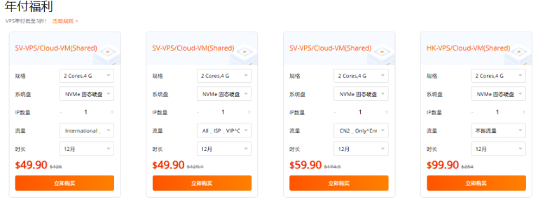 RAKsmart 年付 VPS 优惠活动|年付低至 3 折 NVMe 高速硬盘多线路可选的图片