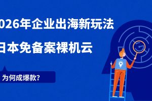 2026年企业出海新玩法：日本免备案裸机云为何成爆款？